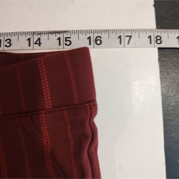 Betabrand Classic Yoga Ponte Knit Dress Pants in Star Sherry Size Large Petite - Picture 4 of 7